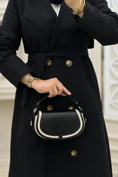 Mevsimlik Trenç Siyah