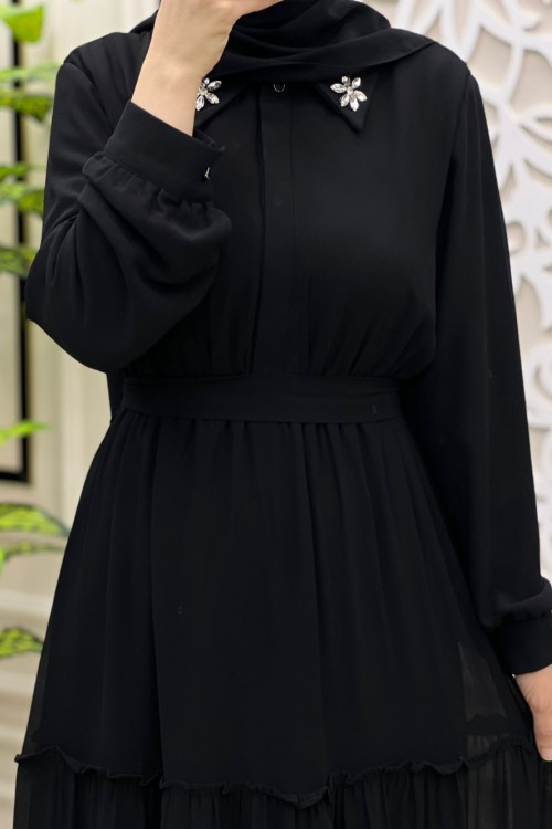 Mihri Elbise Siyah