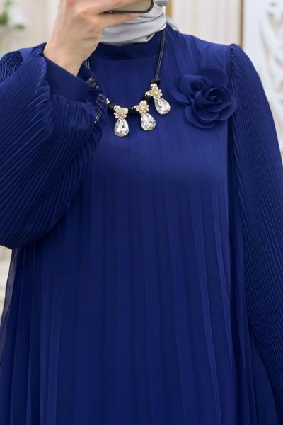 Mina Elbisem Lacivert