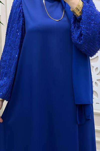 Nuba Elbisem Saks Mavisi