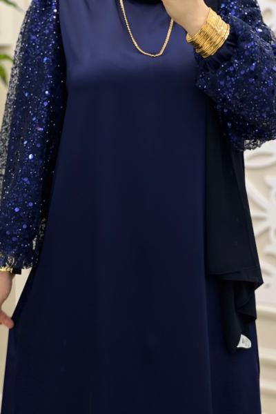 Nuba Elbisem Lacivert