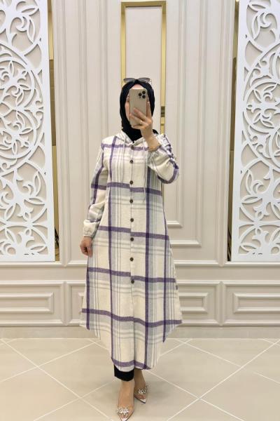 Oduncu Gömleğim Lila