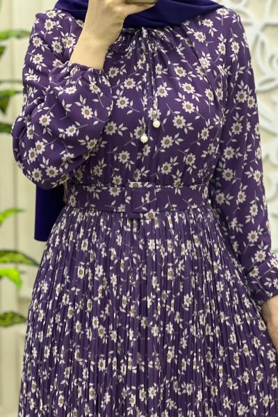 Papatyam Elbise  Mor