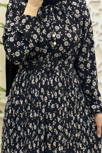 Papatyam Elbise  Siyah