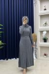 Sevde Elbise Gri
