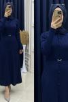 Sevde Elbise Lacivert