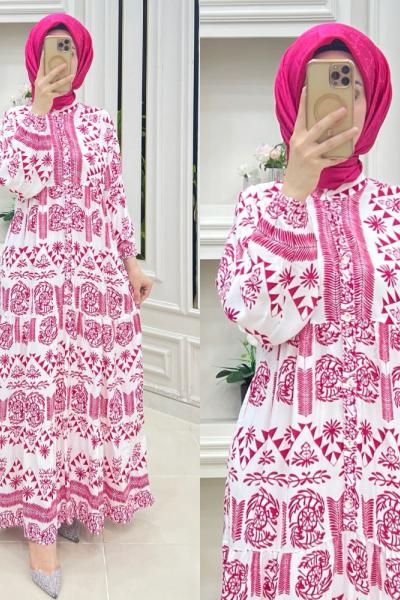 Şölen Elbise Pembe