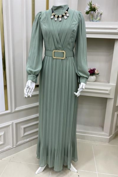 Suzan Elbise Fıstık Yeşili