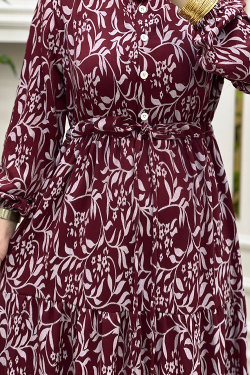 Tura Elbisem Bordo