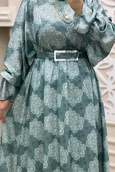 Yeliz Elbisem Mint Yeşili