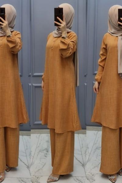 Yeni Model Takımım Hardal Sarısı