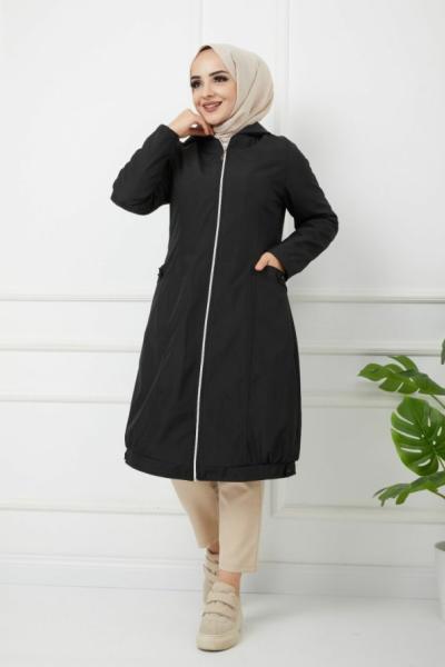 Yeni Model Kabanım Siyah