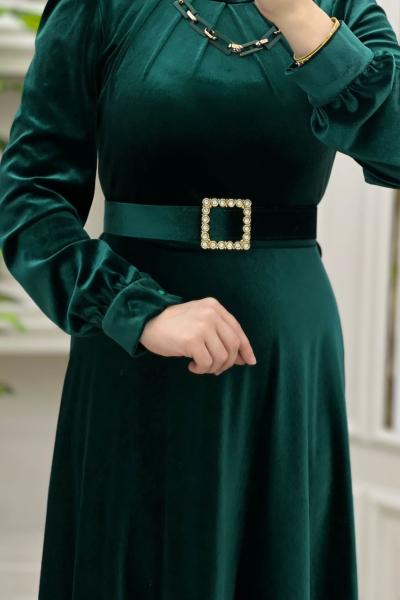 Zühre Elbise Zümrüt