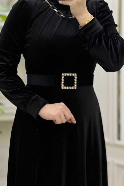 Zühre Elbise Siyah