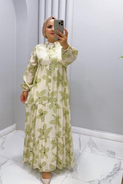 Elbise Ilgın Mint Yeşili