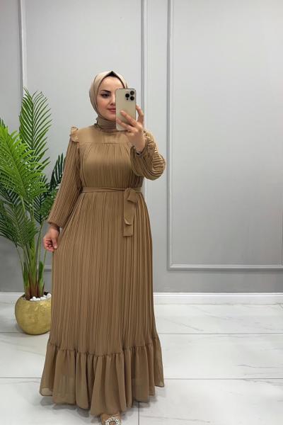 Elbise Şifon Eliza Bal