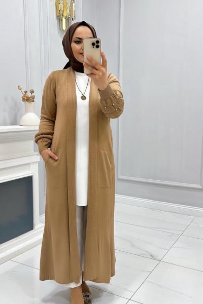 Hırka Triko inci Bal