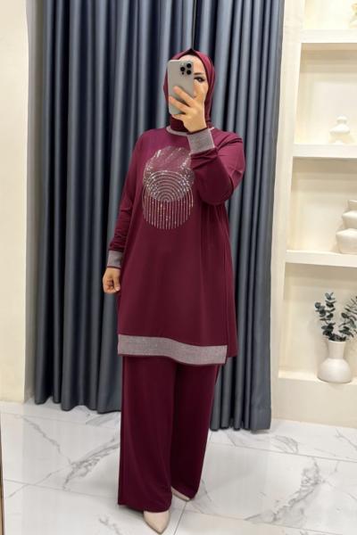 İKİLİ TAKIM ŞUHEDA Bordo