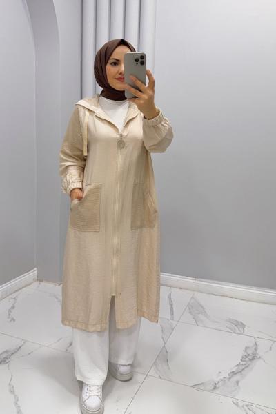 Kap Fileli Reyhan Krem