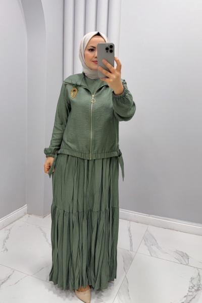 Minel jileli takım Mint Yeşili