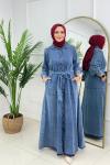 BERRAK ELBİSE - MAVİ
