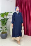 IRMAK TUNİK - LACİVERT