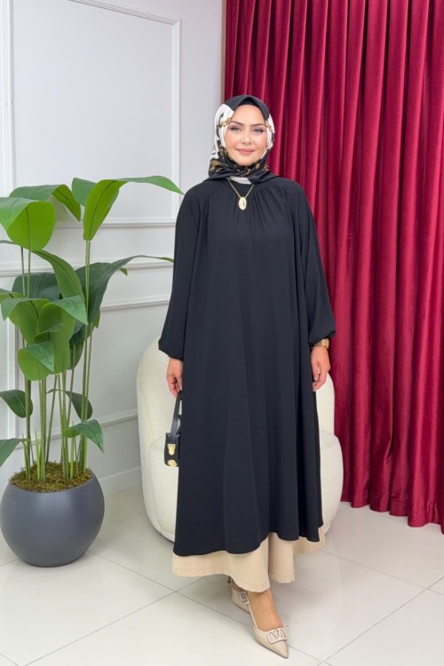 IRMAK TUNİK - SİYAH