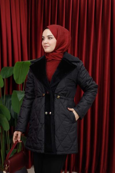 KAPİTONE MONT - SİYAH