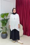 LİNA PENYE TUNİK - BEYAZ