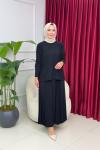 NARE ETEKLİ TAKIM-SİYAH