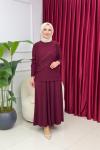 OYA ETEKLİ TAKIM - BORDO