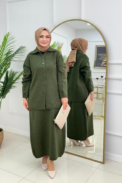 ÖYKÜ ETEKLİ TAKIM - HAKİ