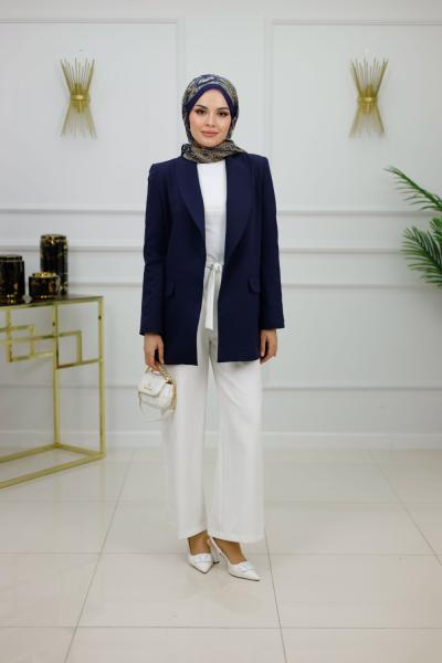 RÜYA CEKET-LACİVERT