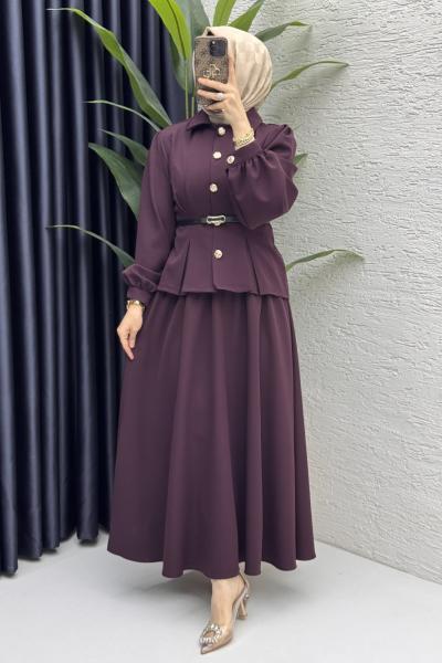 Bihter Etekli Takım Tesettür Giyim