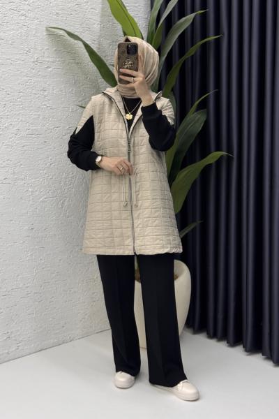 Deniz Üçlü Takım Tesettür Giyim