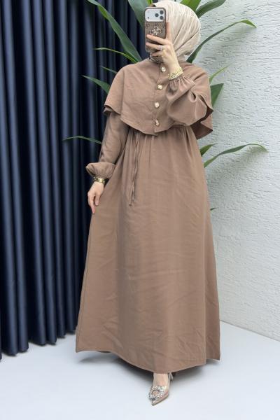 Feriha Bolero Elbise Tesettür Giyim
