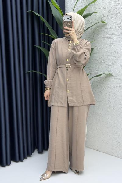 Firuze Pantolon Takım