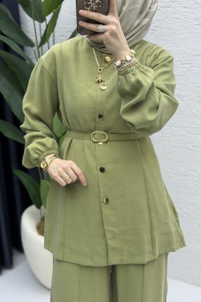 Firuze Pantolon Takım