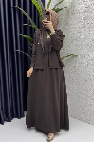 Hatem Elbise Tesettür Takım
