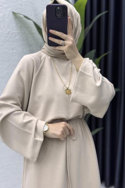 İpek Elbise Tesettür Giyim