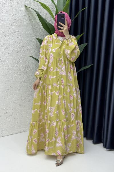 Lale Elbise Tesettür Giyim