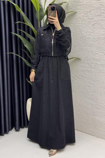 Merve Kot Elbise Tesettür Giyim