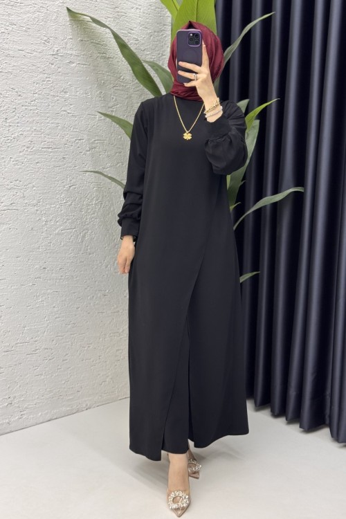 Neslişah Pantalonlu Takım Tesettür Giyim