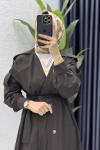 Rabia Trench Tesettür Giyim