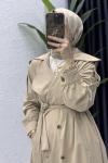 Rabia Trench Tesettür Giyim