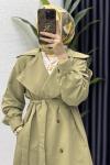 Rabia Trench Tesettür Giyim