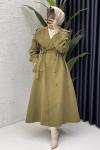 Rabia Trench Tesettür Giyim