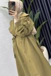 Rabia Trench Tesettür Giyim
