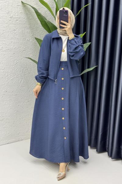 Seren Etekli Takım Tesettür Giyim