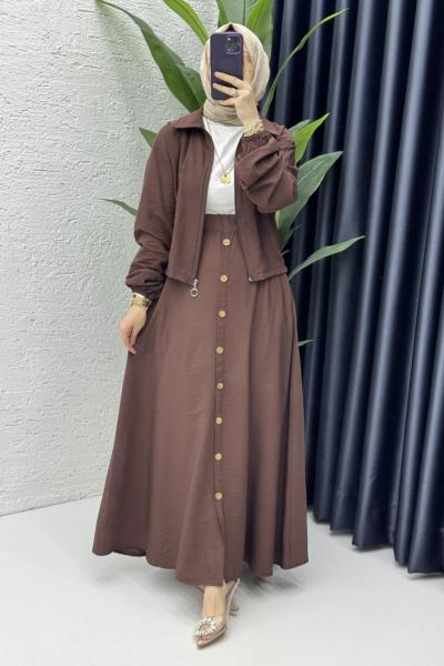 Seren Etekli Takım Tesettür Giyim